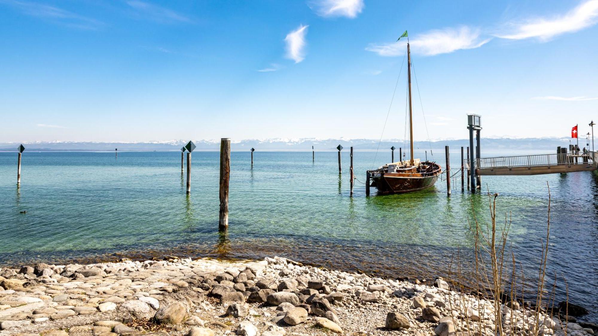 Auszeit vom Alltag- schöne, moderne Wohnung am See Immenstaad am Bodensee Exterior foto