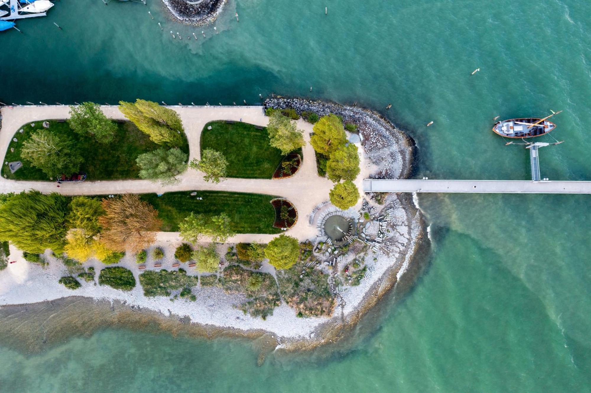 Auszeit vom Alltag- schöne, moderne Wohnung am See Immenstaad am Bodensee Exterior foto